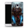 Дизайнерский силиконовый чехол для Meizu M5s World of warcraft