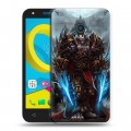 Дизайнерский пластиковый чехол для Alcatel U5 World of warcraft