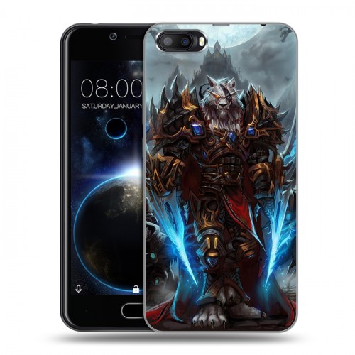 Дизайнерский пластиковый чехол для Doogee Shoot 2 World of warcraft