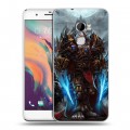 Дизайнерский пластиковый чехол для HTC One X10 World of warcraft