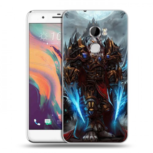 Дизайнерский пластиковый чехол для HTC One X10 World of warcraft