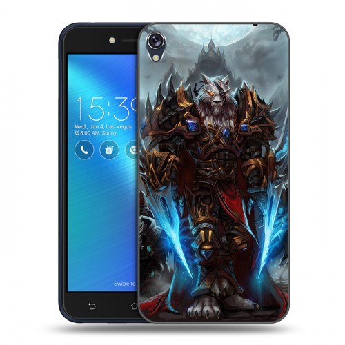 Дизайнерский силиконовый чехол для Asus ZenFone Live World of warcraft