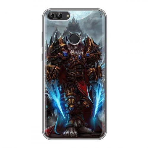 Дизайнерский силиконовый чехол для Huawei P Smart World of warcraft