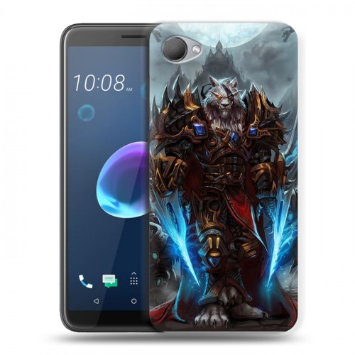 Дизайнерский пластиковый чехол для HTC Desire 12 World of warcraft