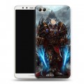 Дизайнерский пластиковый чехол для Huawei Y9 (2018) World of warcraft