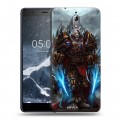 Дизайнерский силиконовый чехол для Nokia 3.1 World of warcraft