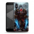 Дизайнерский пластиковый чехол для Xiaomi Mi8 SE World of warcraft