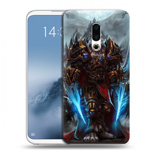 Дизайнерский силиконовый чехол для Meizu 16th Plus World of warcraft