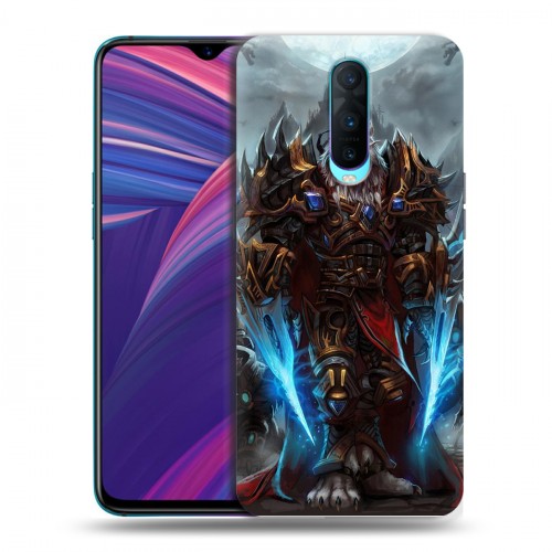 Дизайнерский пластиковый чехол для OPPO RX17 Pro World of warcraft