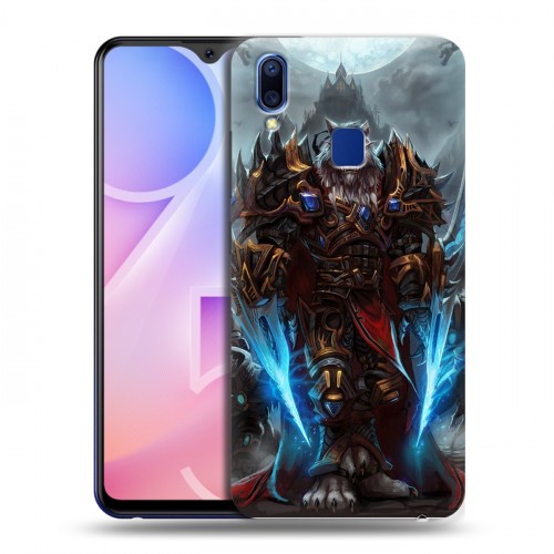 Дизайнерский пластиковый чехол для Vivo Y95 World of warcraft