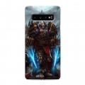 Дизайнерский силиконовый чехол для Samsung Galaxy S10 World of warcraft