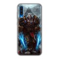 Дизайнерский силиконовый чехол для Samsung Galaxy A50 World of warcraft