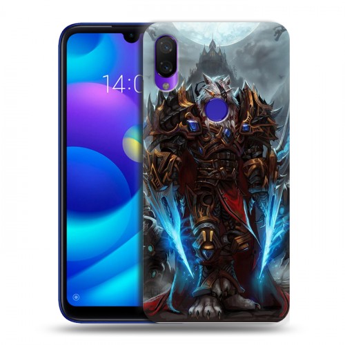 Дизайнерский пластиковый чехол для Xiaomi Mi Play World of warcraft