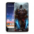 Дизайнерский силиконовый чехол для Nokia 2.2 World of warcraft