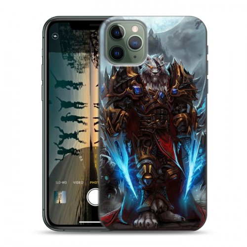 Дизайнерский пластиковый чехол для Iphone 11 Pro World of warcraft