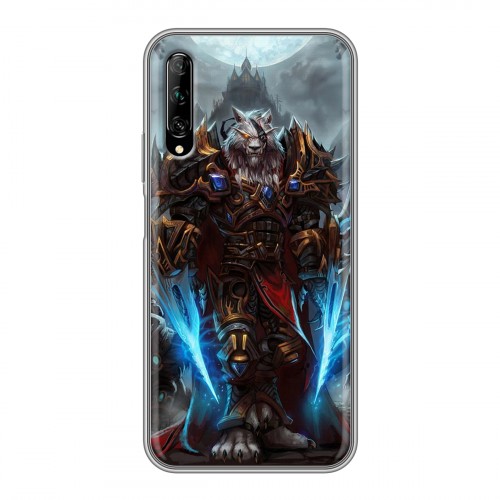 Дизайнерский силиконовый чехол для Huawei Y9s World of warcraft