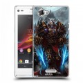 Дизайнерский пластиковый чехол для Sony Xperia L World of warcraft