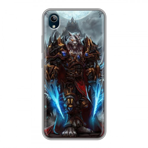 Дизайнерский силиконовый чехол для Vivo Y91C World of warcraft