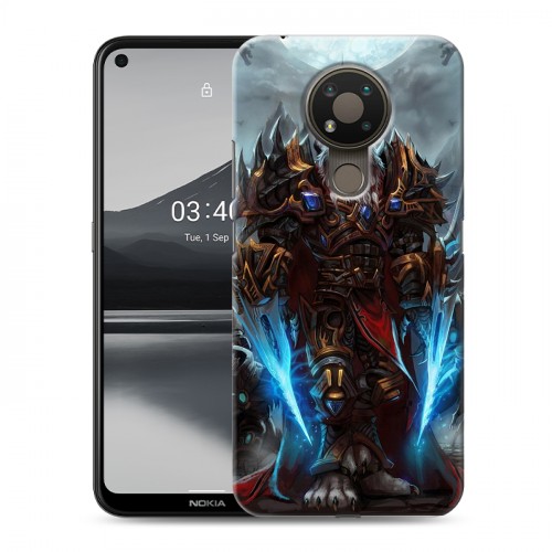 Дизайнерский силиконовый чехол для Nokia 3.4 World of warcraft