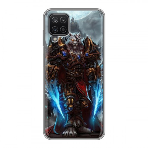 Дизайнерский силиконовый чехол для Samsung Galaxy A12 World of warcraft