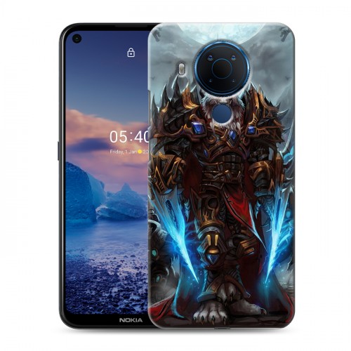 Дизайнерский силиконовый чехол для Nokia 5.4 World of warcraft