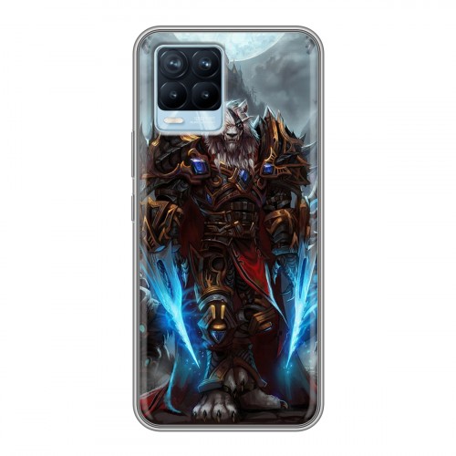 Дизайнерский силиконовый чехол для Realme 8 World of warcraft