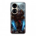 Дизайнерский силиконовый чехол для Huawei P50 Pro World of warcraft