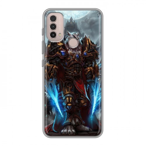 Дизайнерский силиконовый чехол для Lenovo K14 Plus World of warcraft