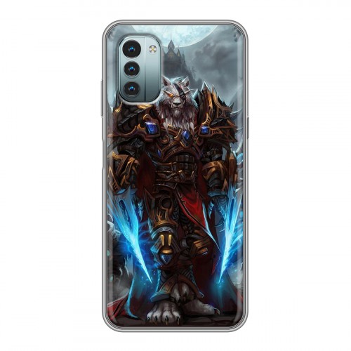 Дизайнерский силиконовый чехол для Nokia G11 World of warcraft