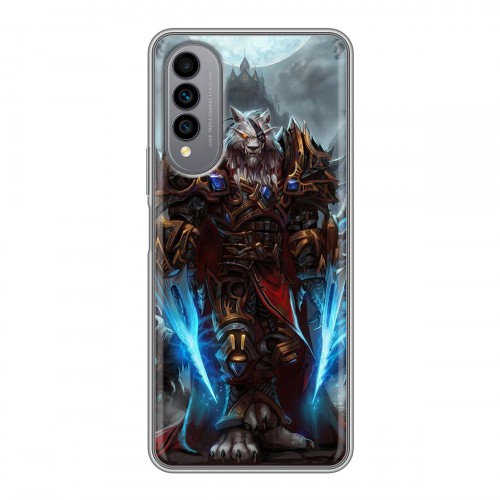 Дизайнерский силиконовый чехол для Wiko T50 World of warcraft