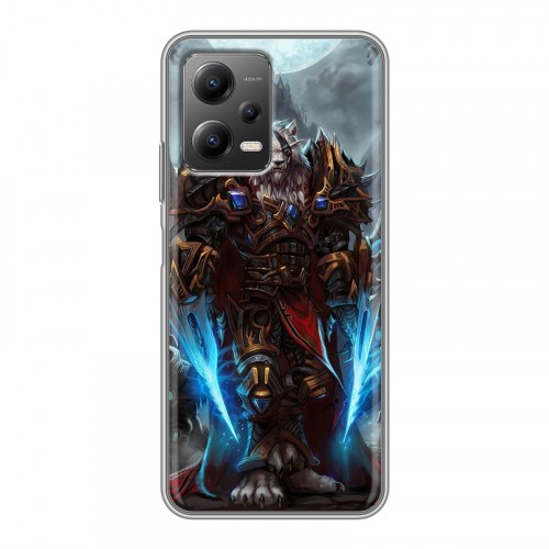 Дизайнерский силиконовый чехол для Xiaomi Poco X5 World of warcraft