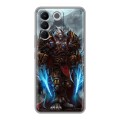 Дизайнерский силиконовый чехол для Vivo V27e World of warcraft