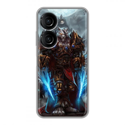 Дизайнерский силиконовый чехол для ASUS ZenFone 9 World of warcraft