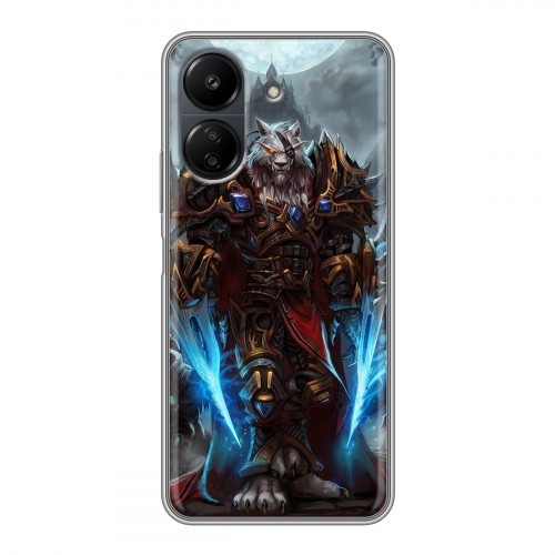 Дизайнерский силиконовый чехол для Xiaomi Poco C65 World of warcraft