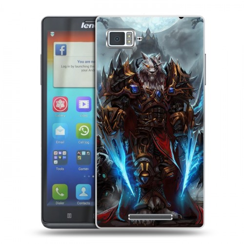 Дизайнерский пластиковый чехол для Lenovo Vibe Z World of warcraft