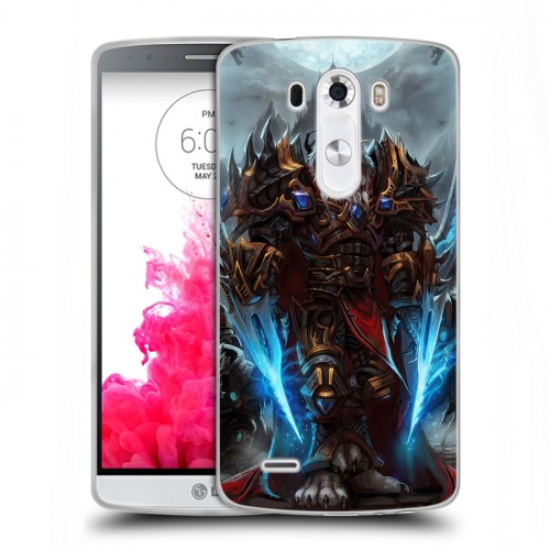 Дизайнерский пластиковый чехол для LG G3 (Dual-LTE) World of warcraft