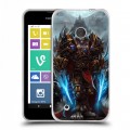 Дизайнерский пластиковый чехол для Nokia Lumia 530 World of warcraft