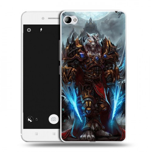 Дизайнерский пластиковый чехол для Lenovo S90 World of warcraft