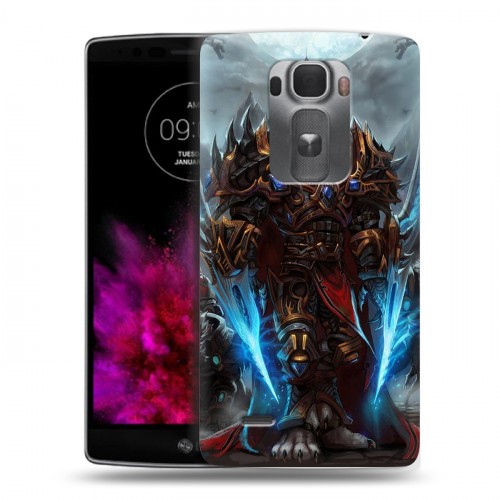 Дизайнерский пластиковый чехол для LG G Flex 2 World of warcraft