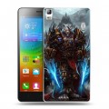 Дизайнерский пластиковый чехол для Lenovo A7000 World of warcraft