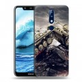 Дизайнерский силиконовый чехол для Nokia 5.1 Plus Танки