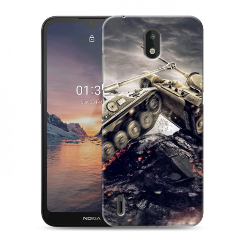 Дизайнерский силиконовый чехол для Nokia 1.3 Танки