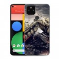 Дизайнерский пластиковый чехол для Google Pixel 5 Танки