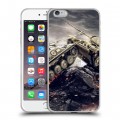 Дизайнерский силиконовый чехол для Iphone 6 Plus/6s Plus Танки