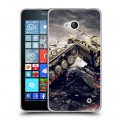 Дизайнерский пластиковый чехол для Microsoft Lumia 640 Танки