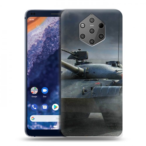 Дизайнерский силиконовый чехол для Nokia 9 PureView Танки