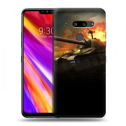 Дизайнерский пластиковый чехол для LG G8 ThinQ Танки