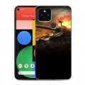 Дизайнерский пластиковый чехол для Google Pixel 5 Танки