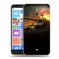 Дизайнерский пластиковый чехол для Nokia Lumia 1320 Танки