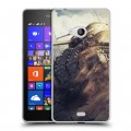 Дизайнерский пластиковый чехол для Microsoft Lumia 540 Танки